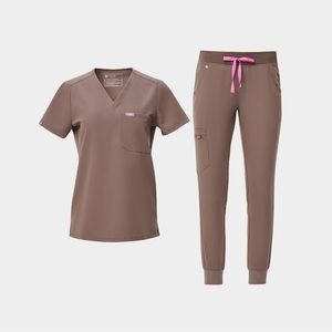 🐻 Figs Smokey Taupe Scrubs 🐻